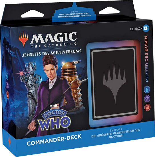 Magic Jenseits des Multiversums: Doctor Who Commander Deck - Meister des Bösen deutsch