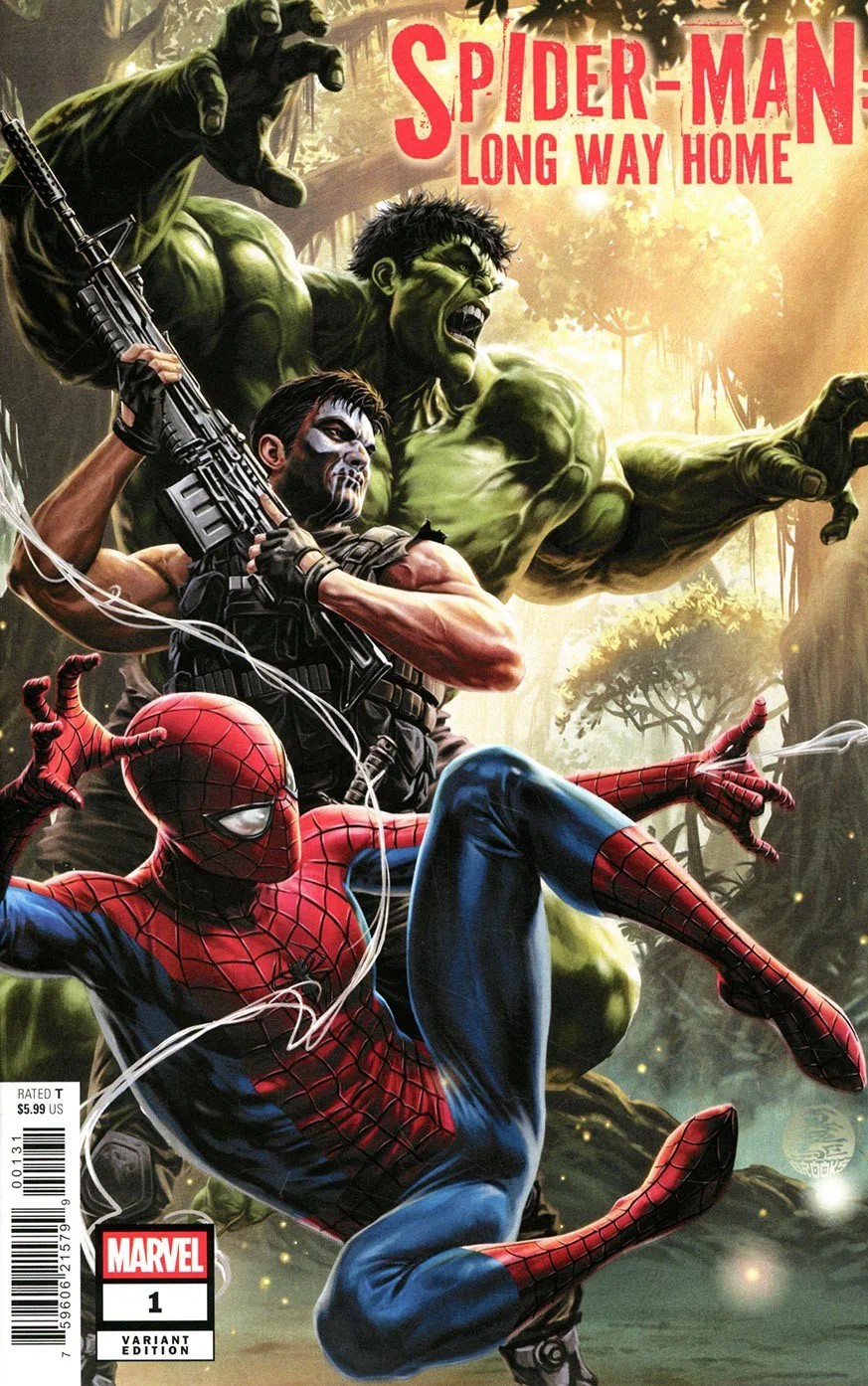 SPIDER-MAN: LONG WAY HOME #1 MARK BROOKS VARIANT