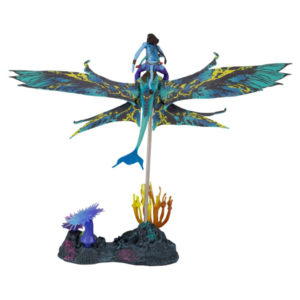 Action Figur - Avatar 2 The Way of Water - World of Pandora - Banshee Rider Neytiri