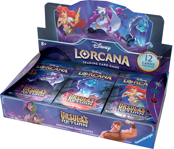 Disney Lorcana Ursula's Return Booster Display englisch
