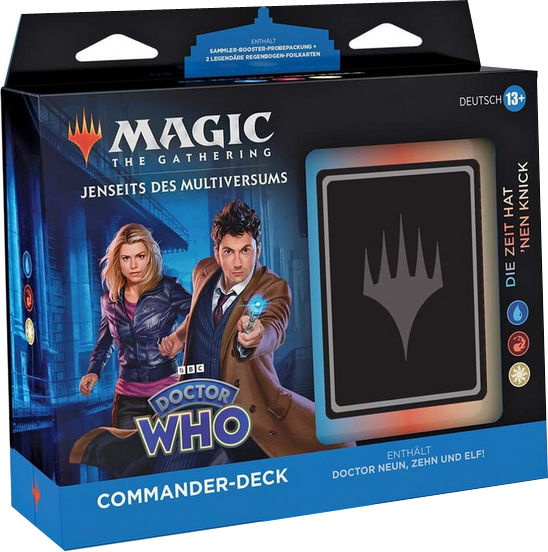 Magic Jenseits des Multiversums: Doctor Who Commander Deck - Die Zeit hat 'nen Knick deutsch