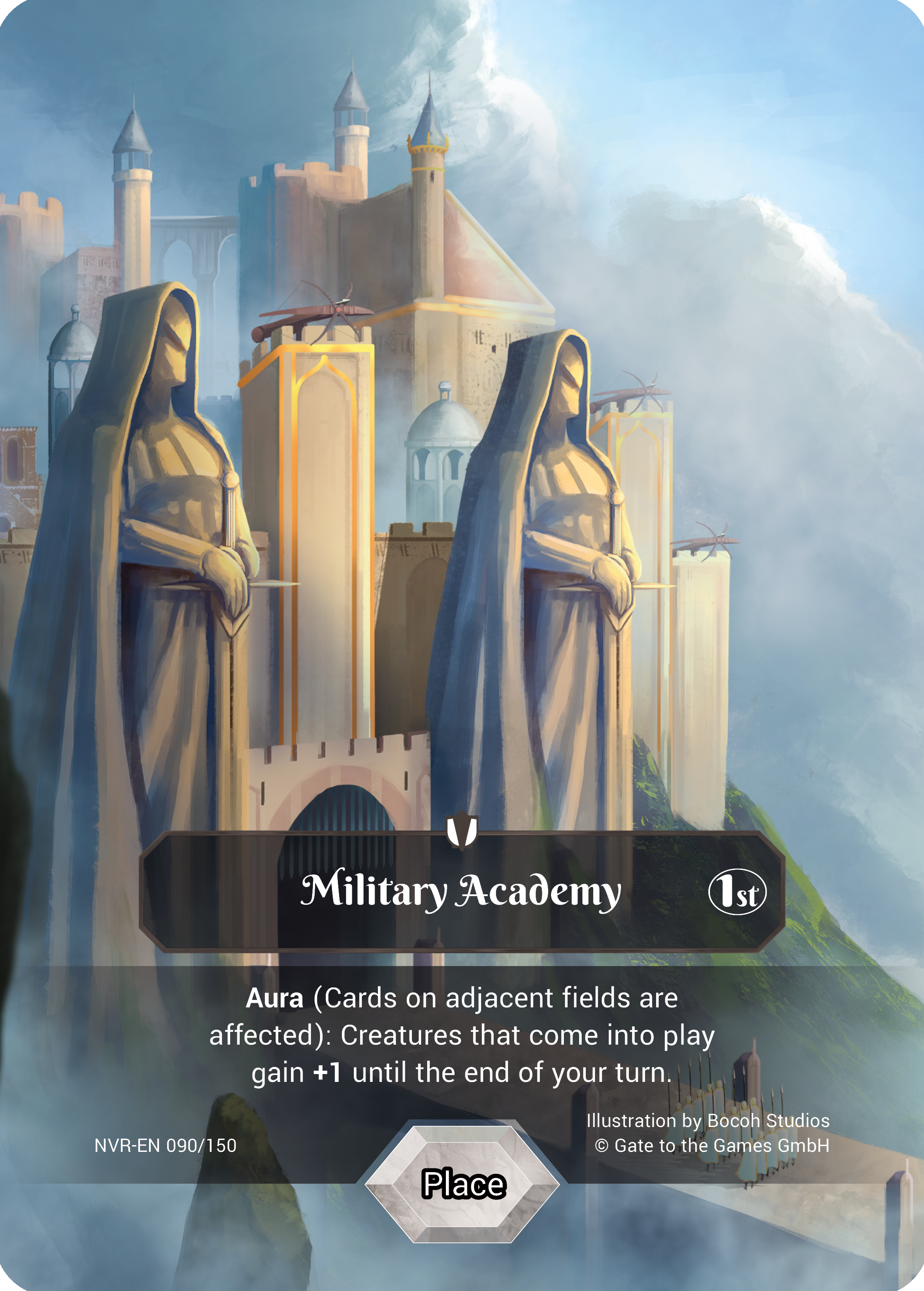 Military Academy 090/150 Common  - Alpha 1. Edition EN
