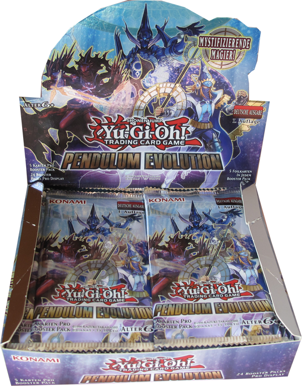 Yu-Gi-Oh! Pendulum Evolution Booster Display