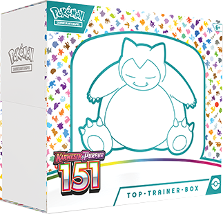 Pokemon Karmesin & Purpur 151 Top-Trainer-Box deutsch