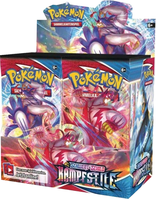 Pokemon Schwert & Schild Kampfstile Booster Display deutsch