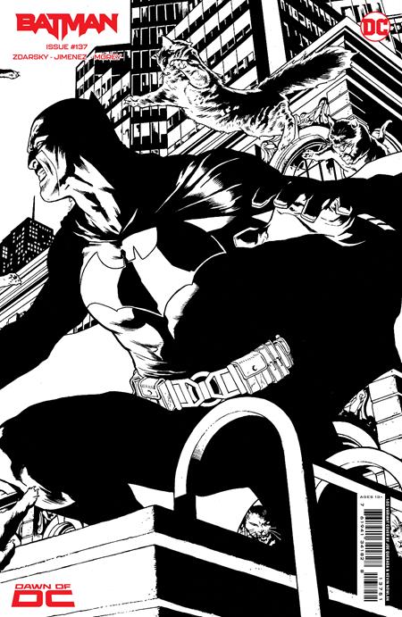 BATMAN #137 - 1:50 QUESADA B&W CONNECTING CS VAR (GOTHAM WAR)