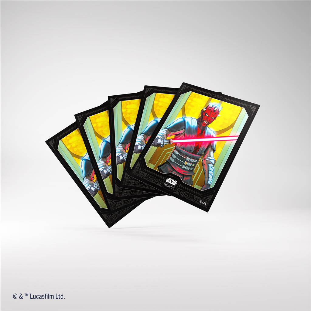Gamegenic - Star Wars: Unlimited Art Sleevees - Darth Maul