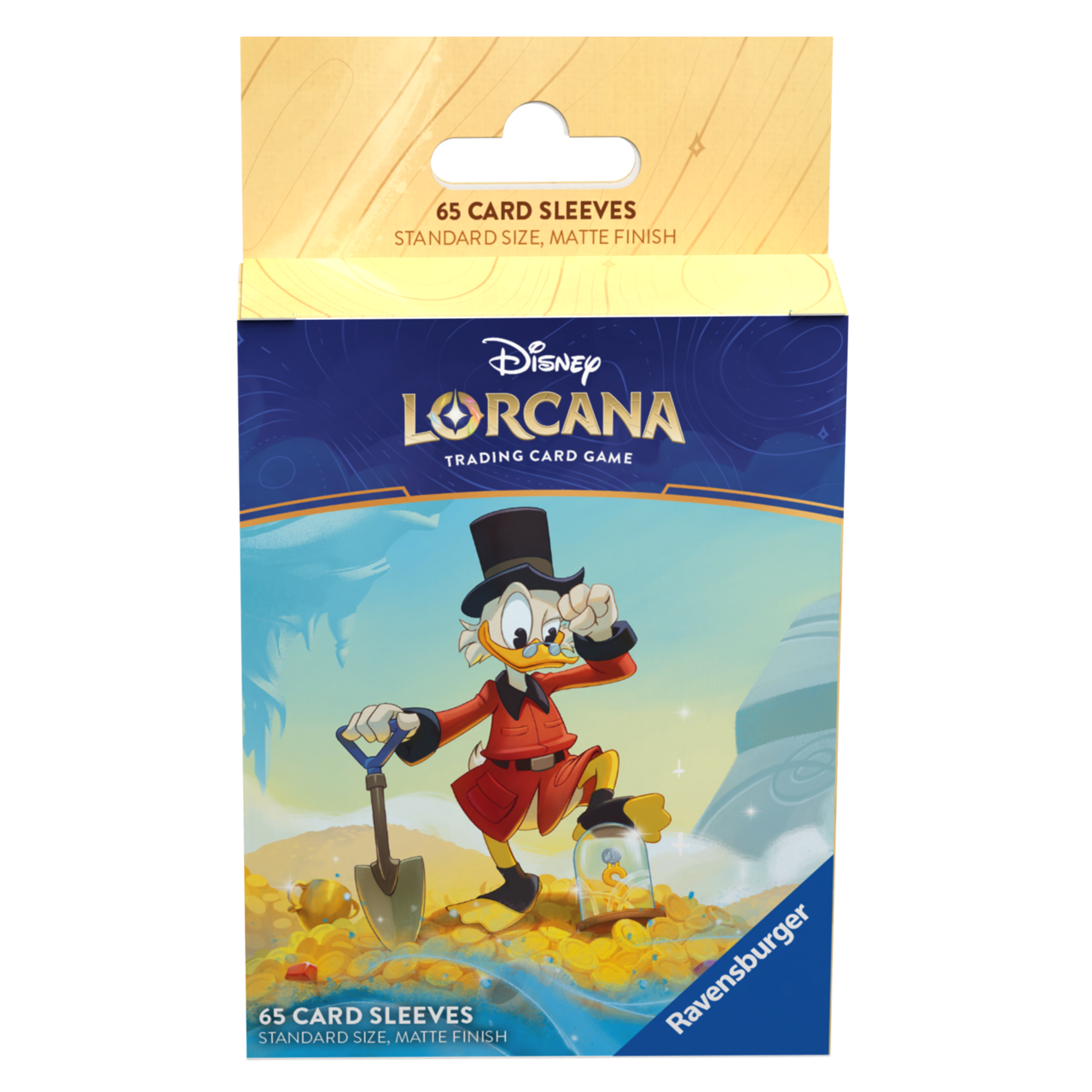 Disney Lorcana Die Tintenlande 65 Card Sleeves - Dagobert Duck