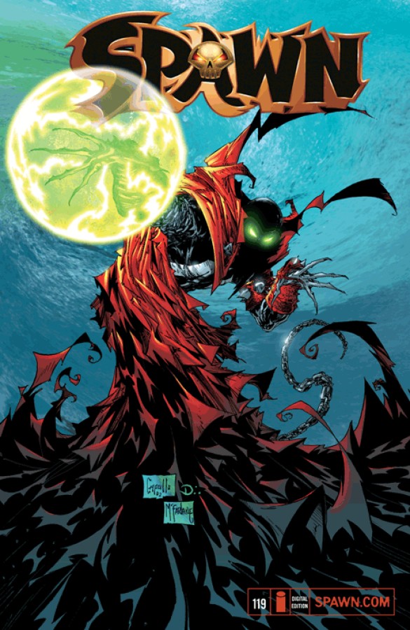 SPAWN #119 - 1st Gunslinger Spawn Cameo