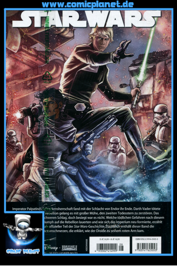 Star Wars Marvel Comics-Kollektion Band 08 (HC) - Imperium in Trümmern