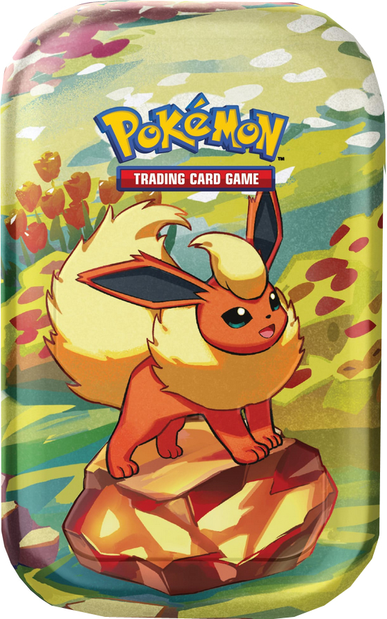 Pokemon Karmesin & Purpur Prismatische Entwicklungen Mini-Tin - Flamara deutsch