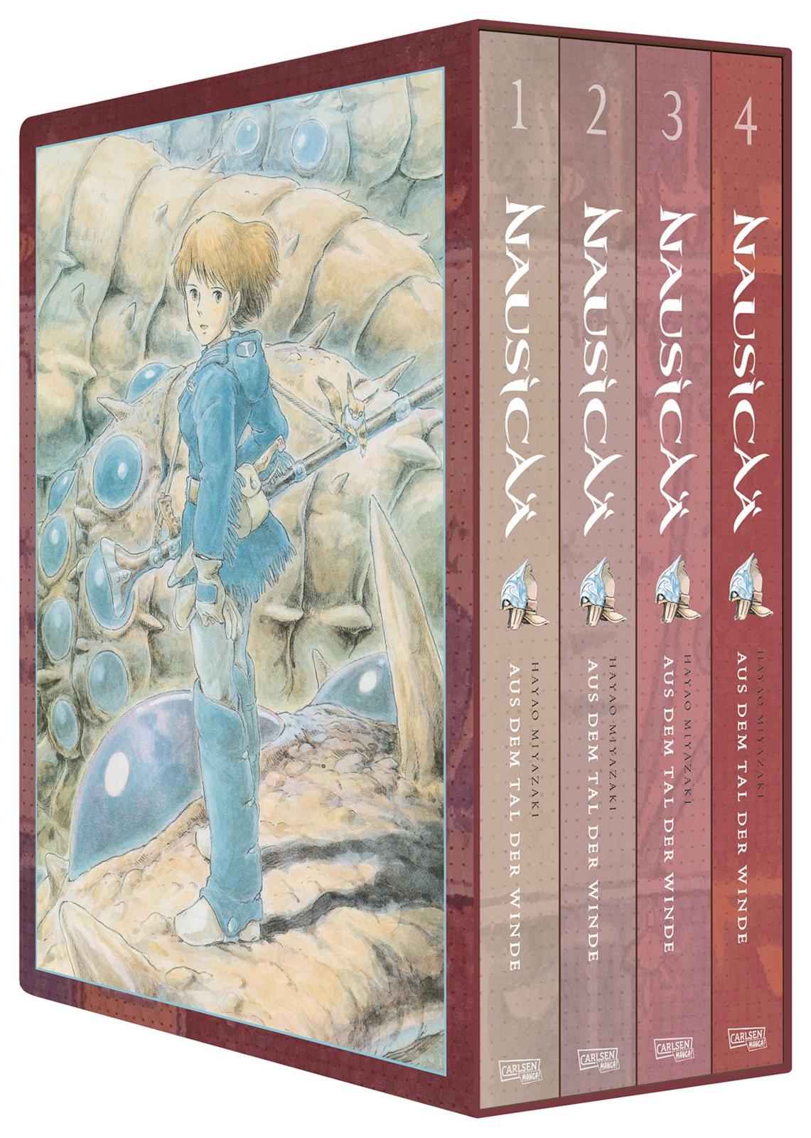 Nausicaä aus dem Tal der Winde: Doppelband-Edition 01-04 im Schuber