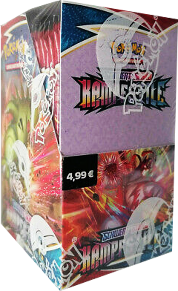 Pokemon Schwert & Schild Kampfstile 18er Booster Display deutsch