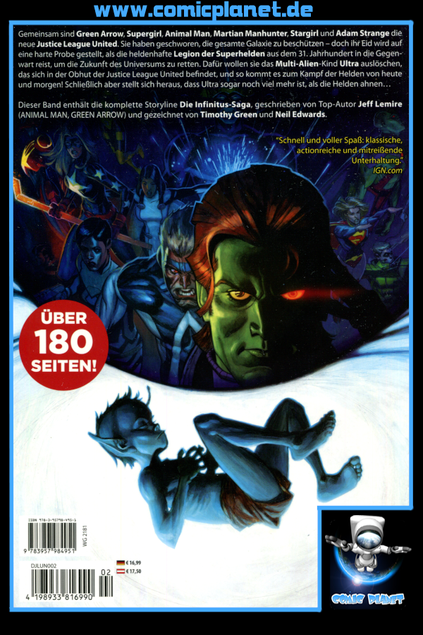 Justice League United Band 2: Die Infinitus-Saga