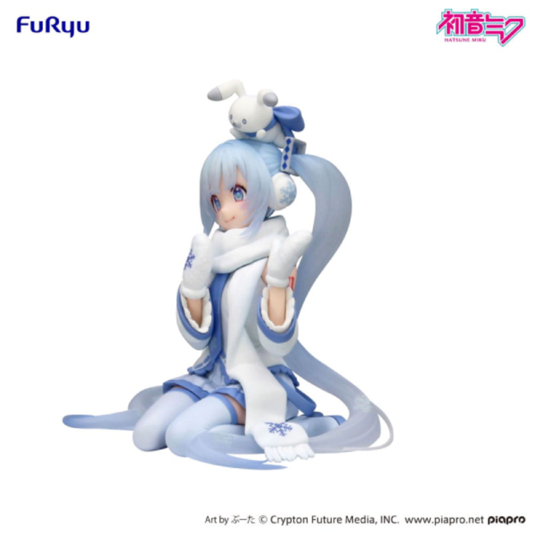 Figur - Hatsune Miku - Noodle Stopper Figure - Snow Miku (Sky Town 10th Ver.)