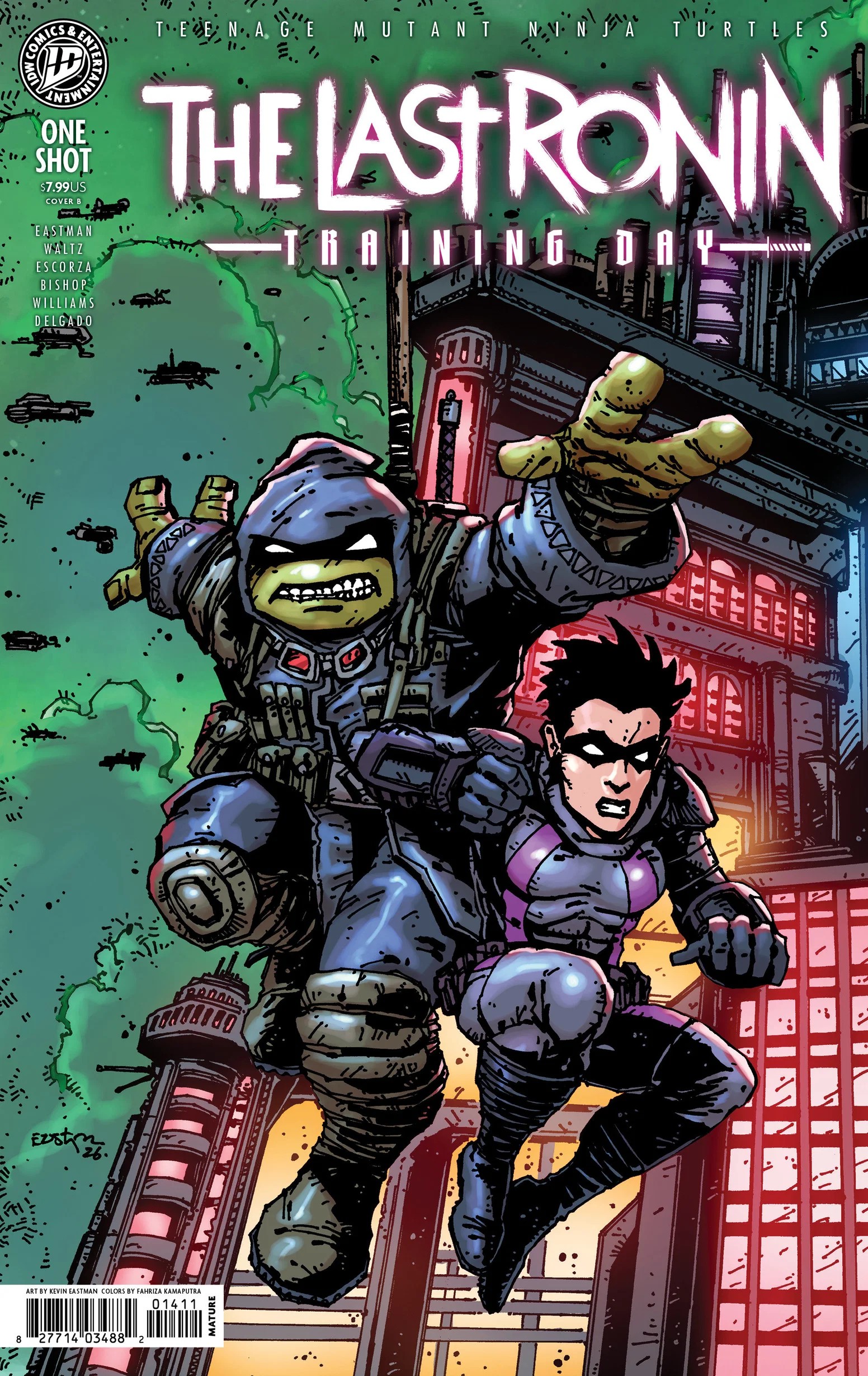 Teenage Mutant Ninja Turtles: The Last Ronin--Training Day Variant B (Eastman)