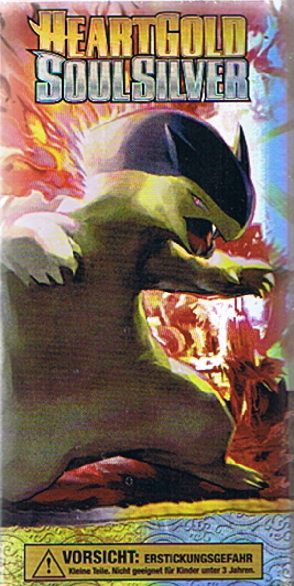 Pokemon Heart Gold & Soulsilver Themendeck Glutfunke