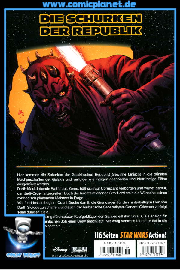 Star Wars: Age of Republic - Schurken