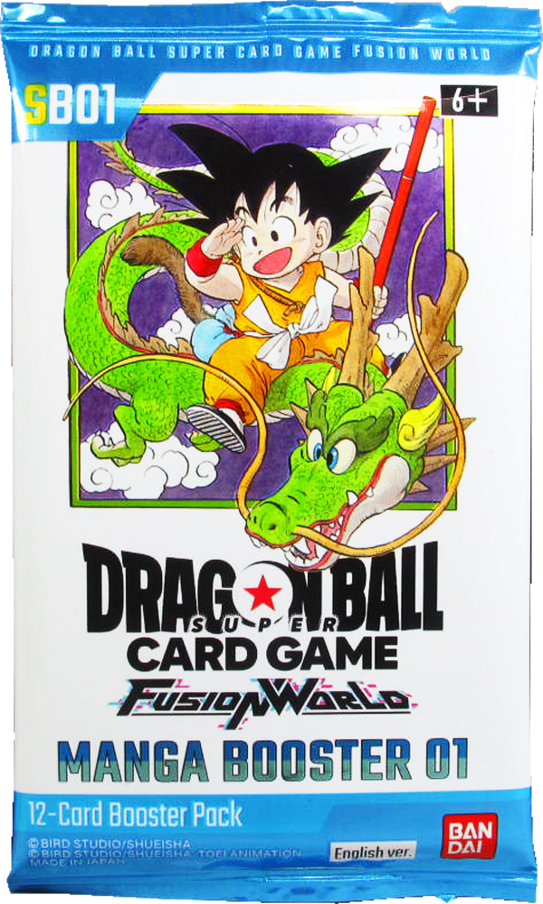 Dragon Ball Super Card Game Fusion World - Manga Booster 01 Booster SB01 - englisch