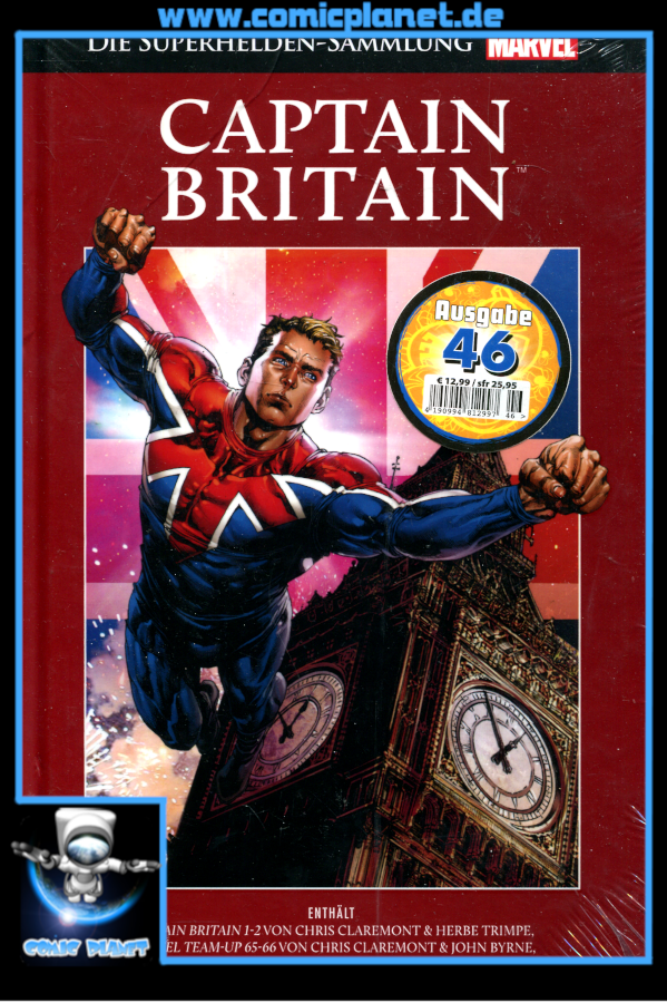 Marvel - Die Superhelden-Sammlung im HC Band 046: Captain Britain