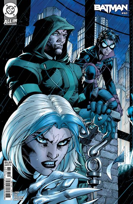 BATMAN #163 CVR G JIM LEE - HUSH CONNECTING LEFT CSV