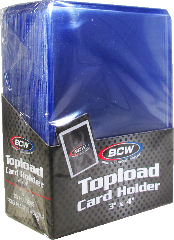 BCW 25 Topload Card Holder