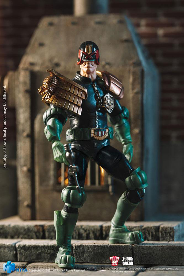 Action Figur - 2000 AD - Exquisite Mini - Judge Dredd