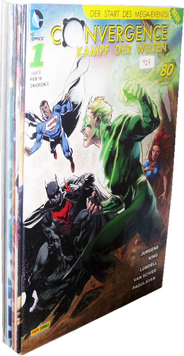 Convergence - Kampf der Welten #1-5 + Specials