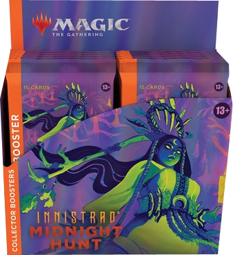 Magic Innistrad: Midnight Hunt Collector Booster Display englisch