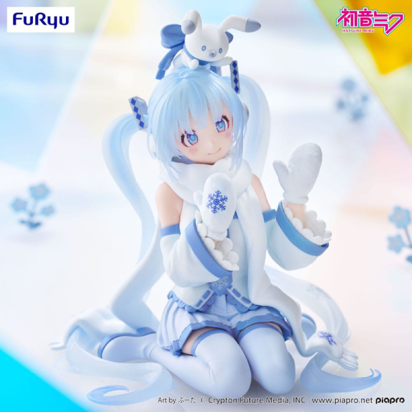 Figur - Hatsune Miku - Noodle Stopper Figure - Snow Miku (Sky Town 10th Ver.)