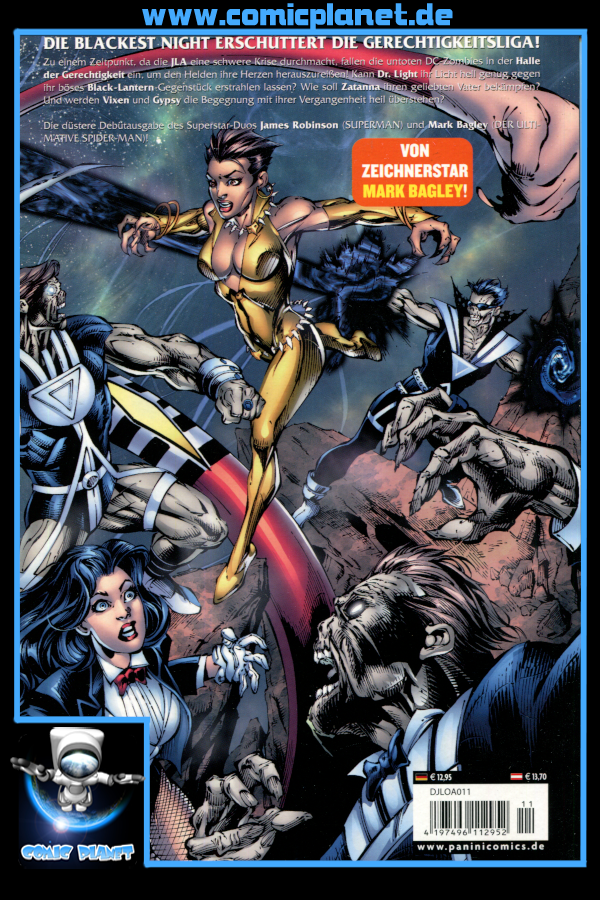 Justice League of America Band 11: Blackest Night