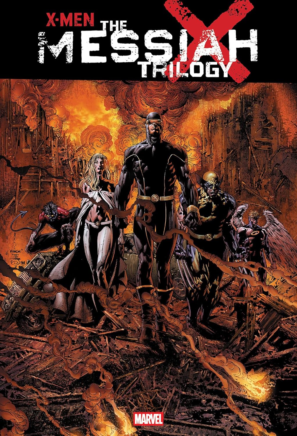 X-Men: The Messiah Trilogy Omnibus David Finch Cover
