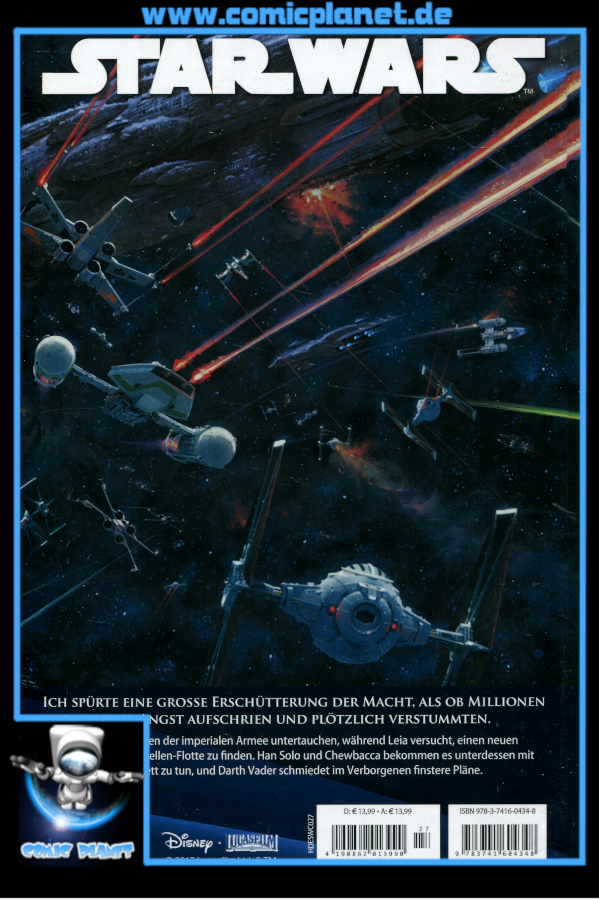 Star Wars Comic-Kollektion Band 27 (HC) - Aus den Trümmern Alderaans