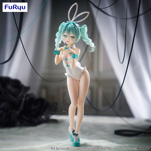Figur - Hatsune Miku - BiCute Bunnies Figure - Rurudo (White Ver.)