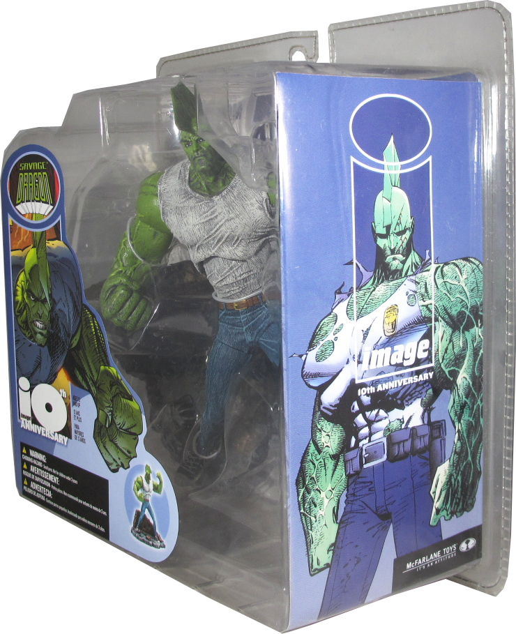 Action Figur - Savage Dragon - 10th Image Anniversary - Savage Dragon