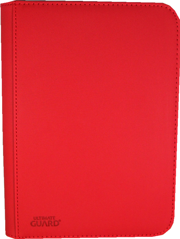 Ultimate Guard - 160 8-Pocket Zipfolio Xenoskin - Red