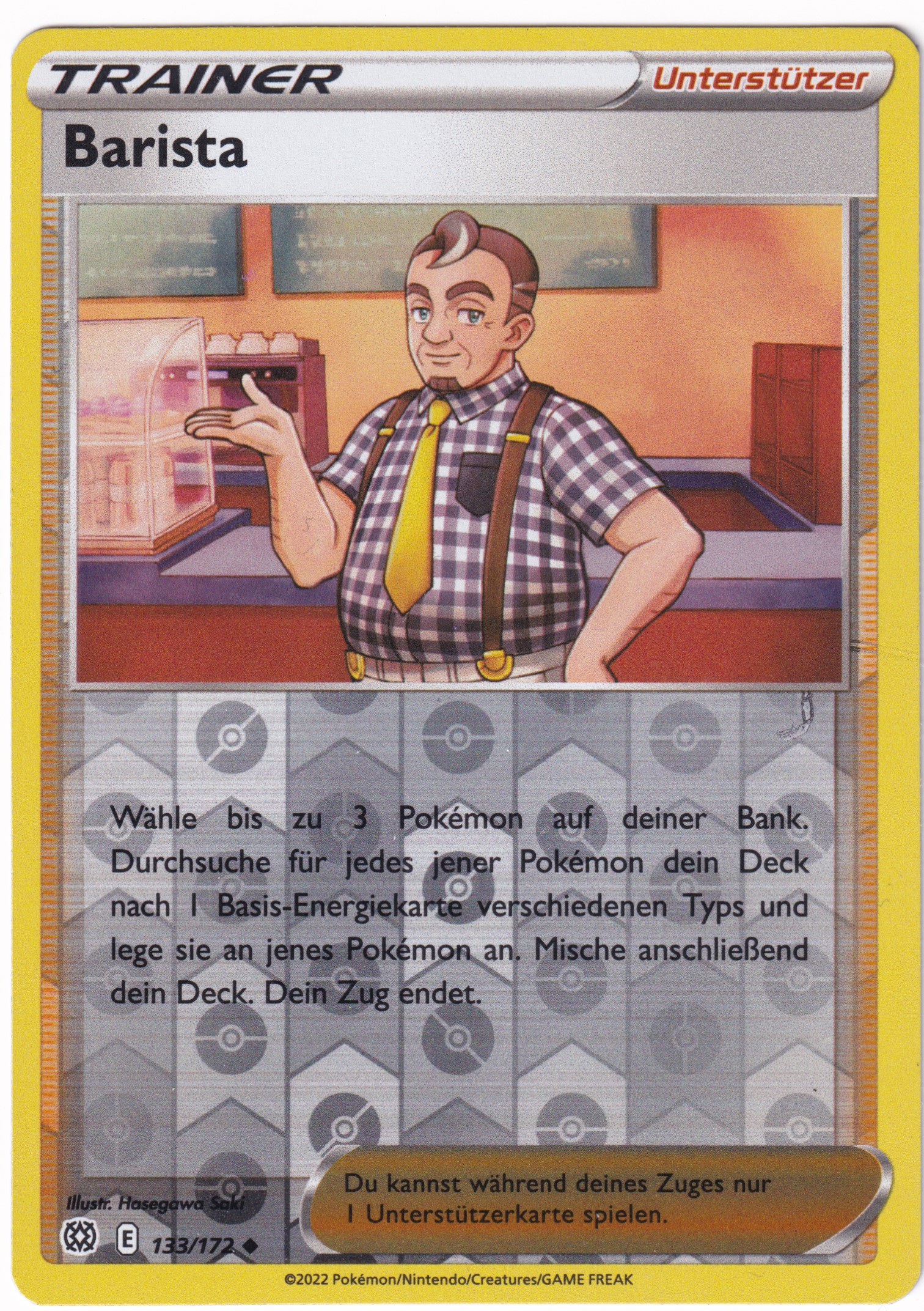 Barista 133/172 Uncommon Reverse Holo - Strahlende Sterne Deutsch