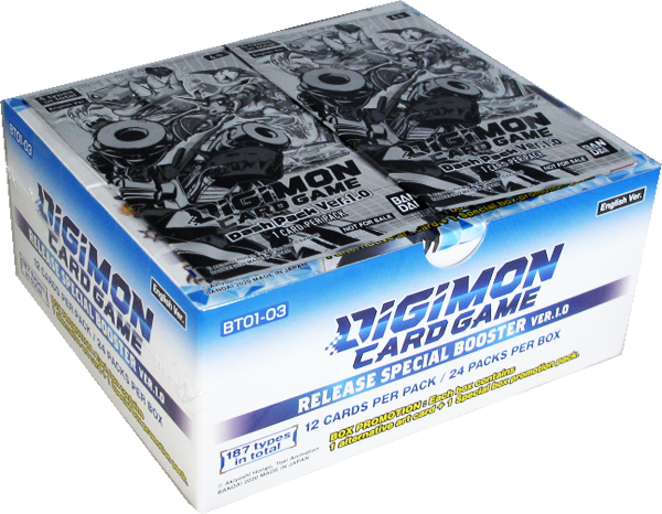 Digimon Card Game Special Booster Display Ver.1.0 BT01-03 englisch