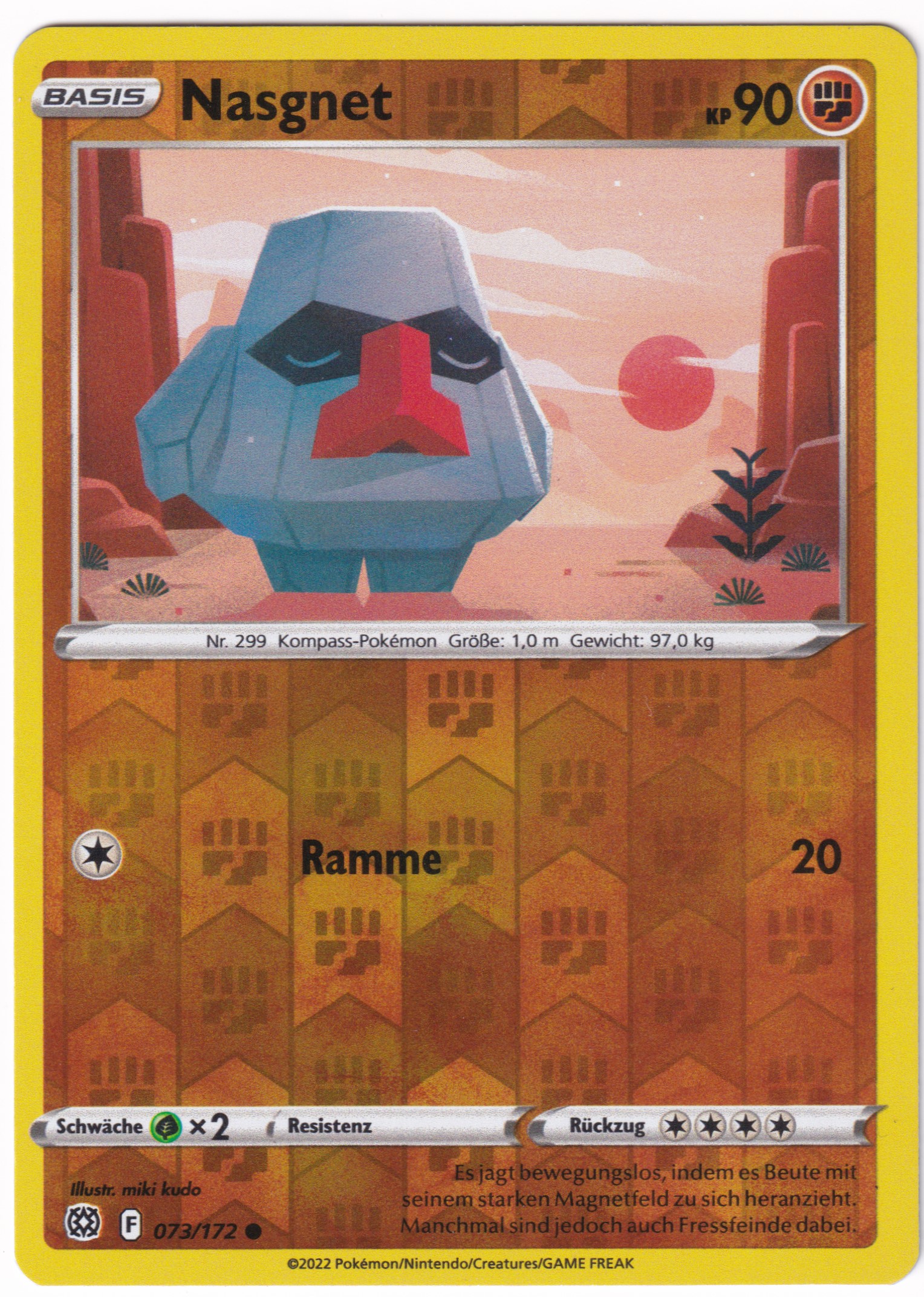 Nasgnet 073/172 Common Reverse Holo - Strahlende Sterne Deutsch