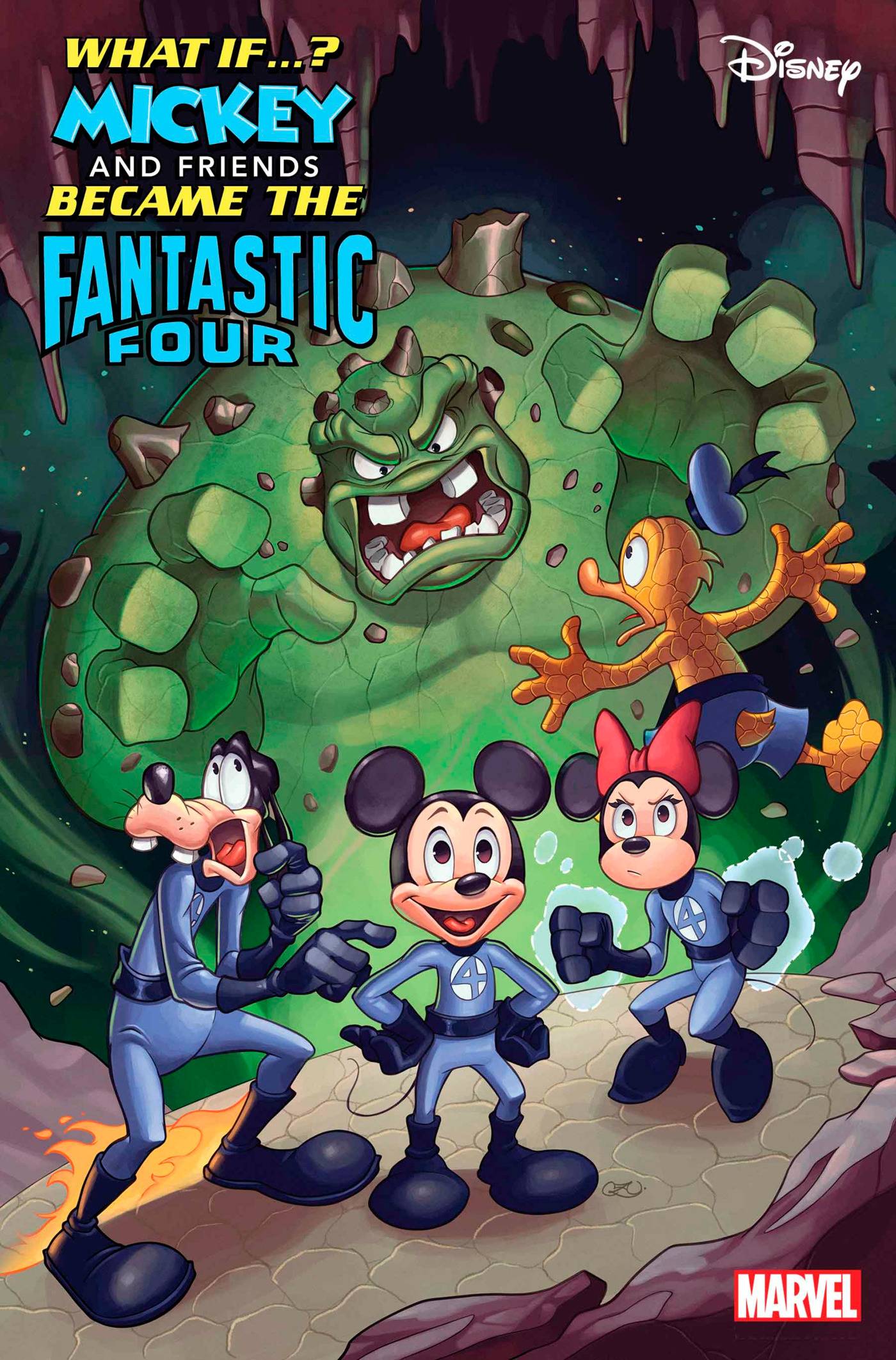 WHAT IF MICKEY & FRIENDS BECAME THE FANTASTIC FOUR #1 ZULLO VAR