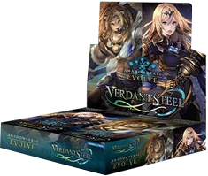 Shadowverse: Evolve - Verdant Steel Booster Display englisch