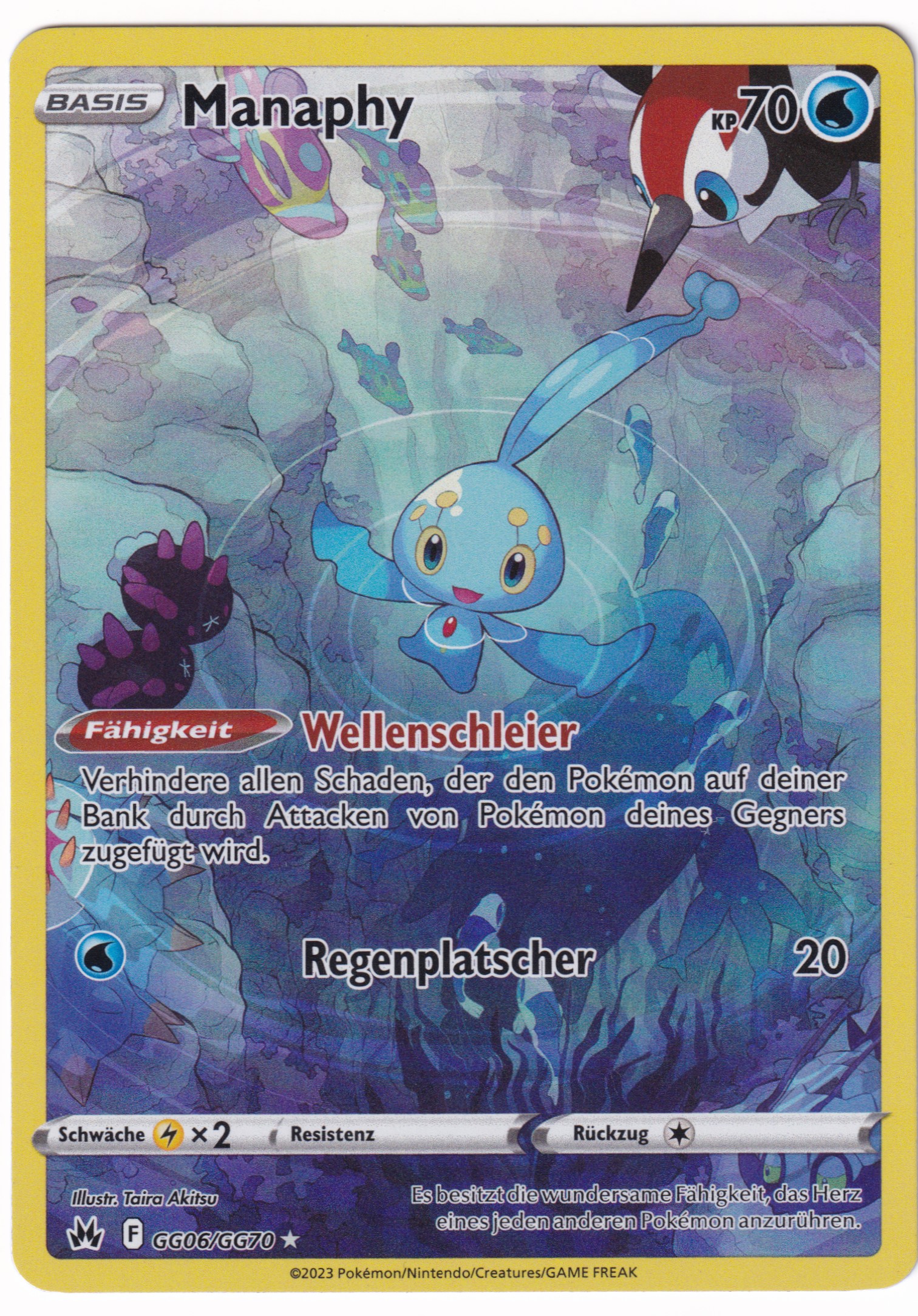 Manaphy GG06/GG70 Galar-Gallerie  - Zenit der Könige Deutsch