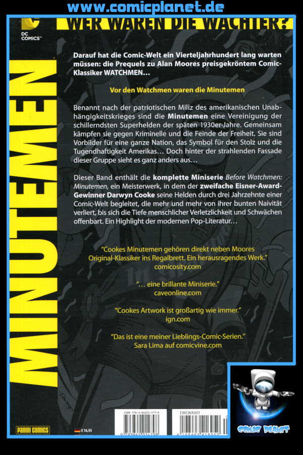 Before Watchmen: Minutemen