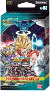 Dragonball Super Card Game - Unison Warrior Series - Vicious Rejuvenation Premium Pack englisch