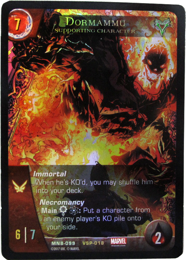 VS System 2PCG Dormammu MNB099 Einzelkarte englisch