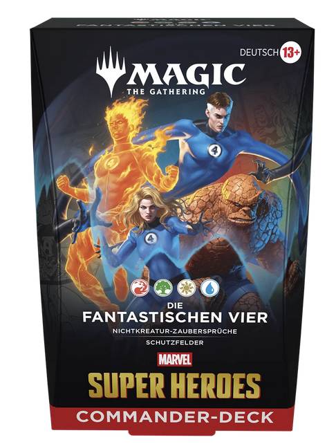 Magic Marvel Super Heroes Die Fantastischen Vier Commander Deck deutsch
