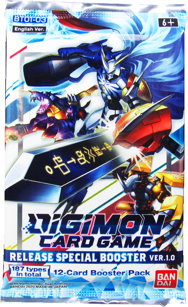 Digimon Card Game Special Booster Ver.1.0 BT01-03 englisch