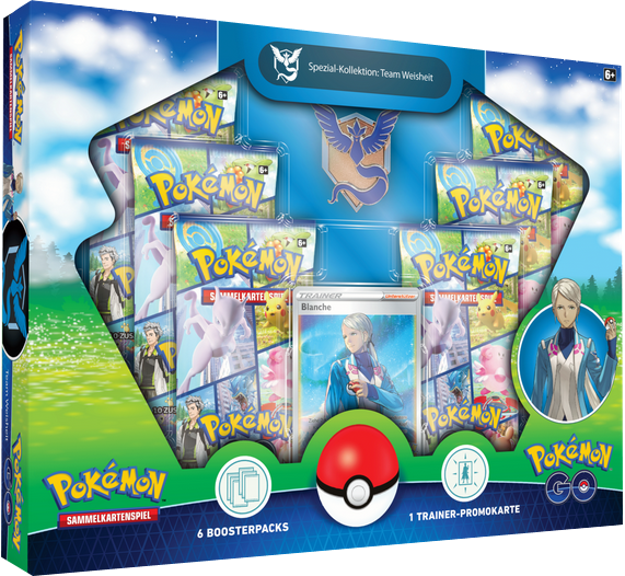 Pokemon GO Team Weisheit Spezial Kolletkion deutsch