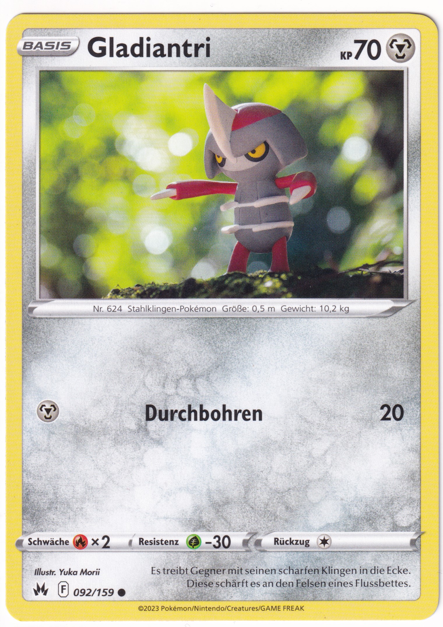 Gladiantri 092/159 Common Reverse Holo - Zenit der Könige Deutsch