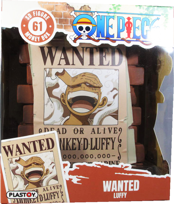 Spardose - One Piece - Wanted Luffy